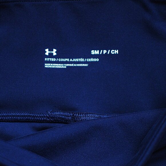 Under Armour | NWT Navy Blue Fitted Leggings - Picture 2 of 5